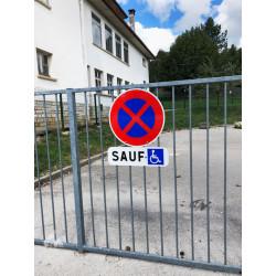 Panonceau de stationnement M6h - Sauf PMR - Signalisation de parking_4