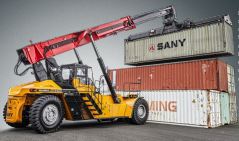ReachStackers SANY pour un transbordement ultra rapide de la route aux rails -  Capacité de 45T - SRS4535G5-4540G5_4