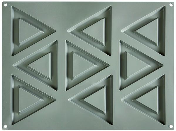 Triangolo - Moule en silicone Gourmand Pavoni Italia - 9 empreintes_4