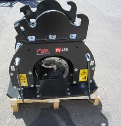 Plaques vibrantes hydrauliques pour pelle - Attec - modèles 11.ME.VP300 à 11.ME.VP850_4