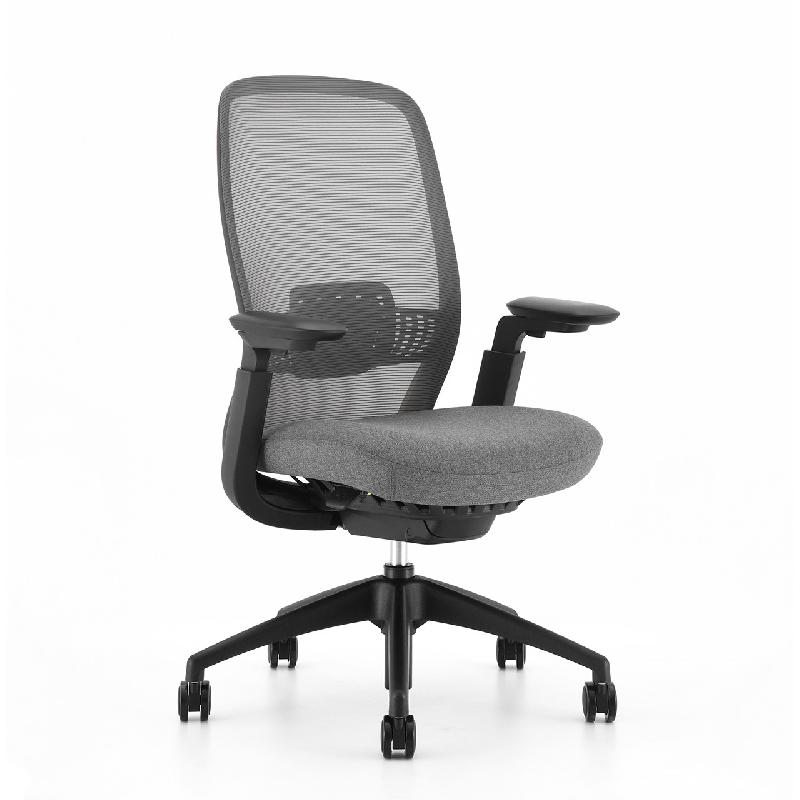 Fauteuil ergonomique synchrone avec accoudoirs iris - sans têtière_4
