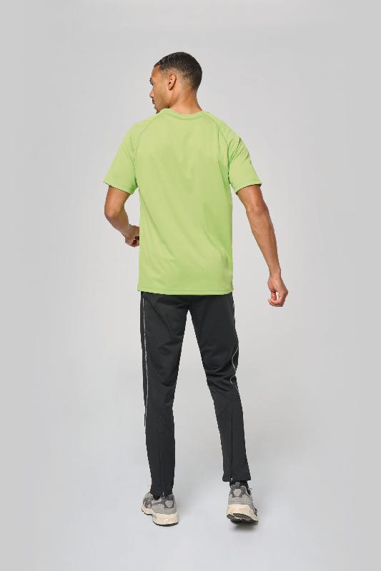 T-shirt de sport manches courtes homme - PROACT - Réf: PA438 - 100% polyester, séchage rapide_4