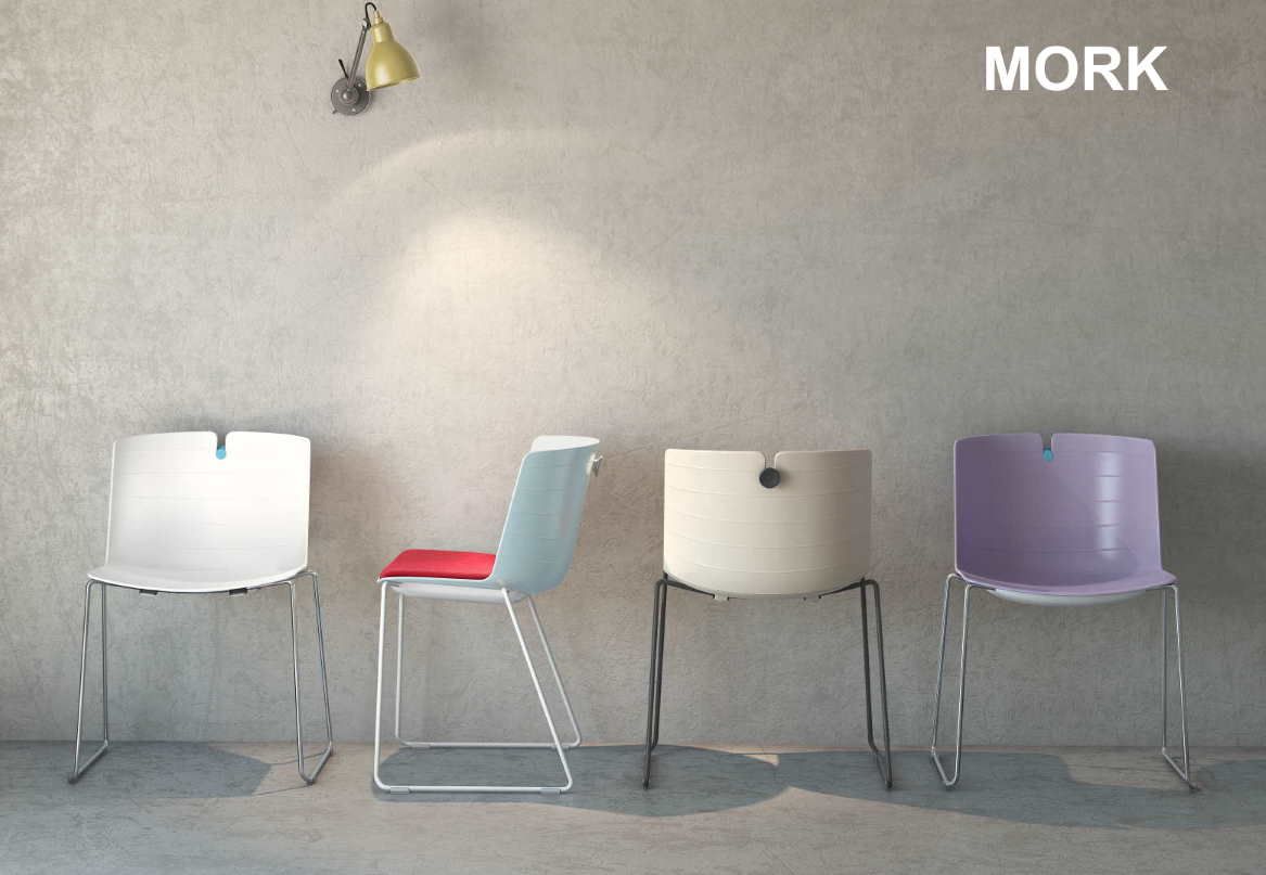 Chaises empilables Mindy et Mork - 2 gammes polyvalentes avec design et options variées_4