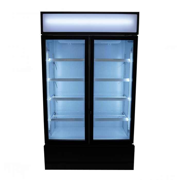 Réfrigérateur 2 portes en verre fcu-750 l1120 7455.2105 COMBISTEEL_4