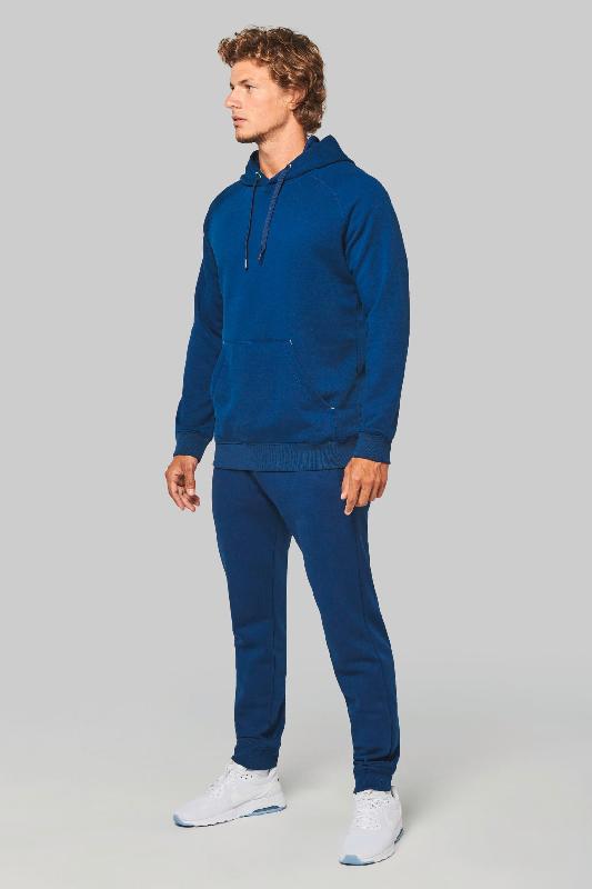 Sweat-shirt à capuche unisexe - Réf: PA382 - polyester/coton, coupe ajustée, poches fluorescentes, marque PROACT_4