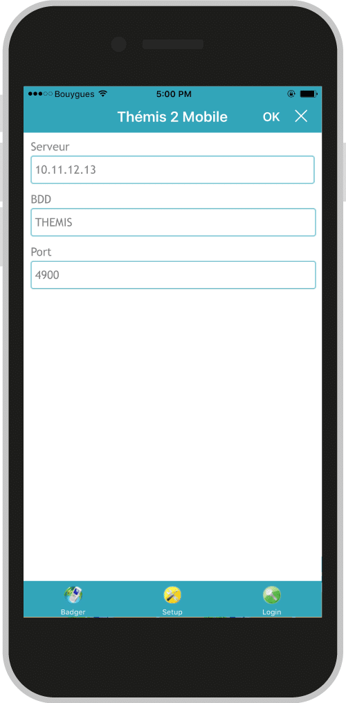 Application mobile de pointage Thémis - Compatible iOS et Android avec géolocalisation et synchronisation en temps réel_4