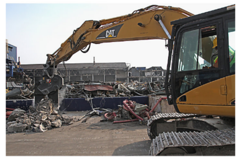 Cisailles universelles mâchoire de broyage mp318 - caterpillar finance france_4