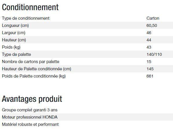 3000 TB UK C5 Groupe électrogène - Gamme PERFORM - Puissance max 2,80 kW - 230 V_4