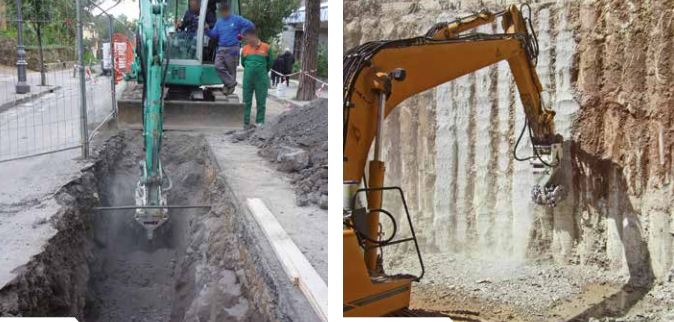 Fraise hydraulique à double tambour conçue pour pelles de 40 à 55 tonnes - Simex TF 2500_4