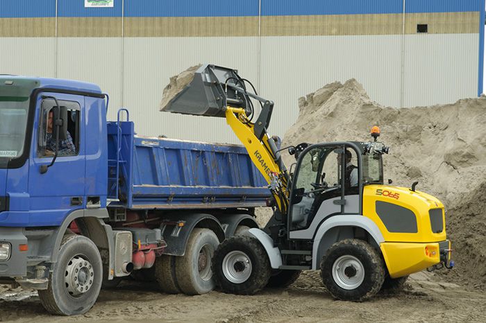 Mini-chargeuse Kramer 5065 - 3,8t - Compacte et maniable avec godet 0,65m³ à 1,1m³_4