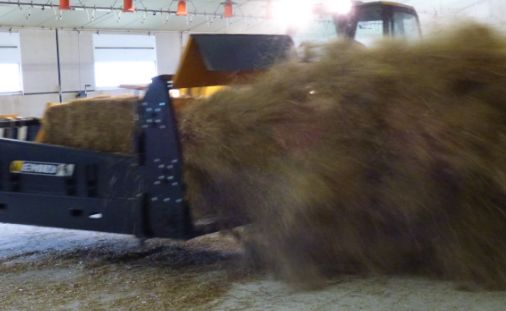 Pailleuse agricole pour balles cubiques - emily - paillage jusqu'à 8 m_4