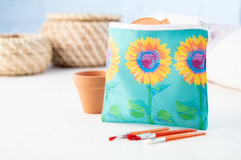 Trousse de toilette zippée en polyester - Impression sublimation sur toute la surface - Quantité minimum 50 pièces_4