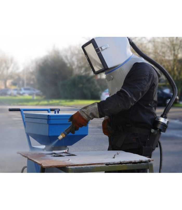 Sableuse professionnelle avec tuyau de sablage de 5 mètres