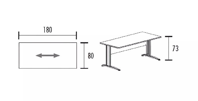 Bureau individuel avec retour So Fondon_4