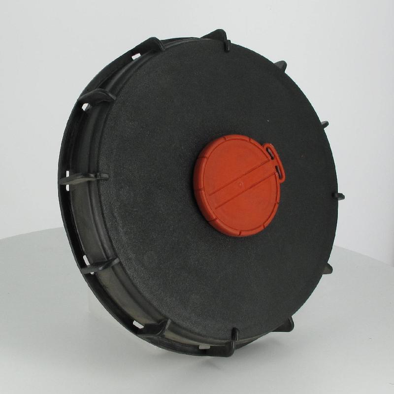 Couvercle Schütz Ø220 noir + bonde 2