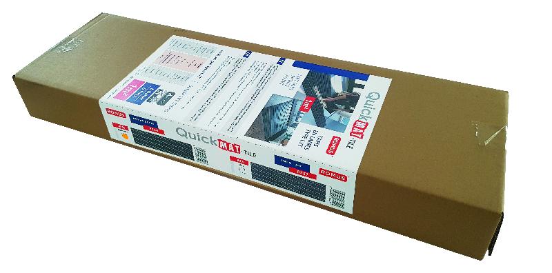 QUICKMAT-TILE 23 x 75 cm - Tapis d'accueil en lames polyamide absorbantes et bandes polypropylène - Romus_4