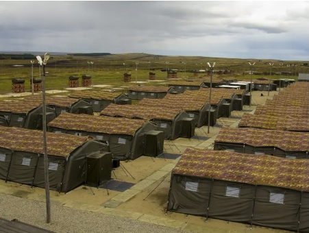 Tente d'hébergement stable et fiable pour opérations militaires - HTS TENTIQ GMBH - Systèmes modulables et configurations adaptées_4