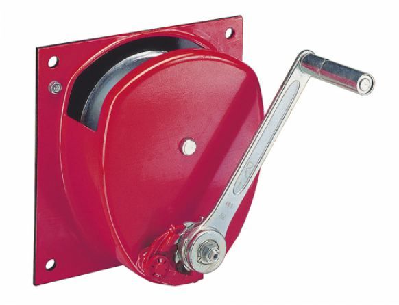 Treuil manuel pour charges lourdes avec fixation console