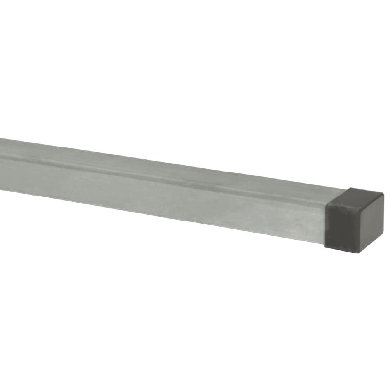 Vidaxl poteaux de clôture de jardin 30 pcs argenté 220 cm acier 3196202_4