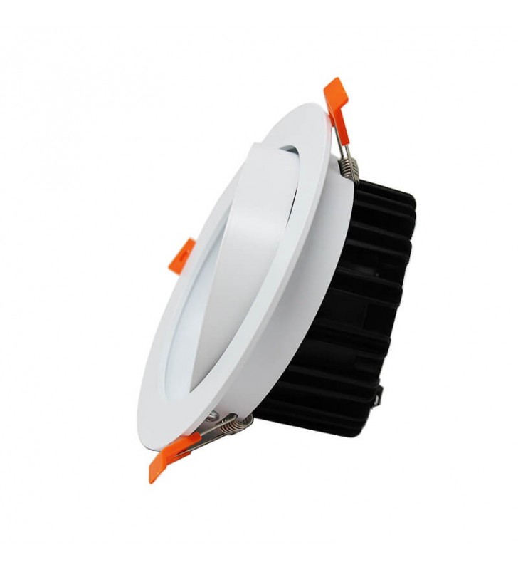 Downlight LED encastré 25W - orientable 120º - design moderne - réf DOGP25W6K_4