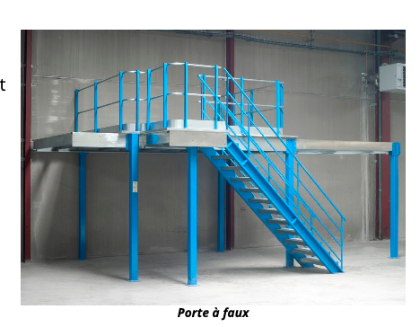 Plateforme de stockage / mezzanine sur mesure_4