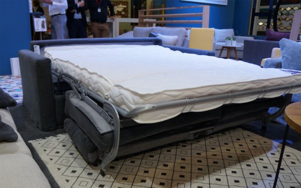 Canapé 2 places Bidart 170 cm convertible avec matelas 14 cm - Home Spirit_4