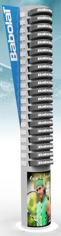 Totem  - meuble présentoir - seiller - fixe / rotatif_4