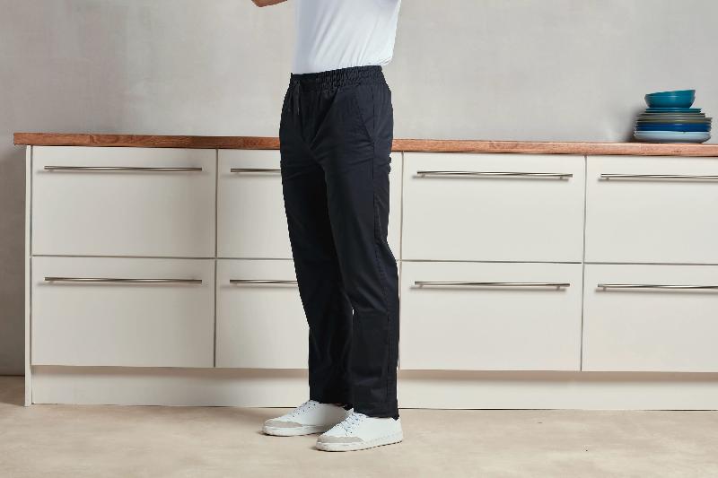 Pantalon de cuisine cargo recyclé Chef - Réf : PR557 - Premier - 65% polyester recyclé, 35% coton, bas fuselé_4