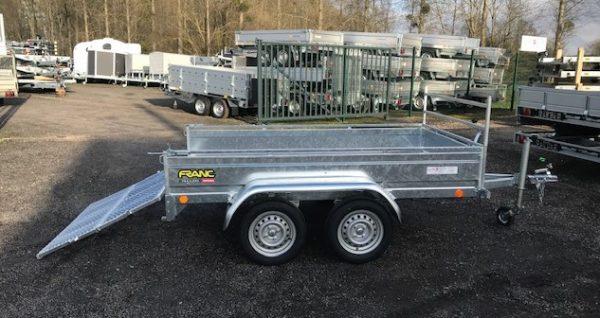 Remorque bagagère non freinée - 2,50 X 1,40 M - FRANC RE254_4