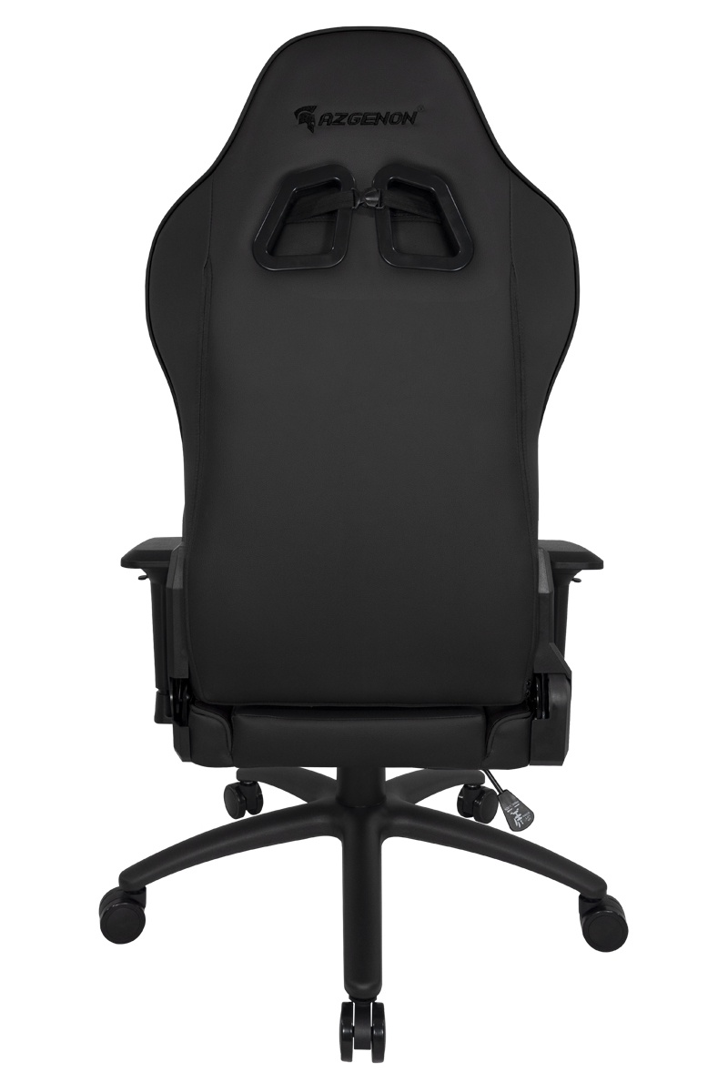 Siège ergonomique réglable AZGENON Z300 noir - Accoudoirs 4D, coussin lombaire et appui-tête - Réf : AZG_Z300_BKBK_4