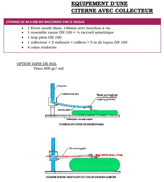 Citerne pour l'eau de pluie grands volumes - rcy - poids: 1300 g/m²_4
