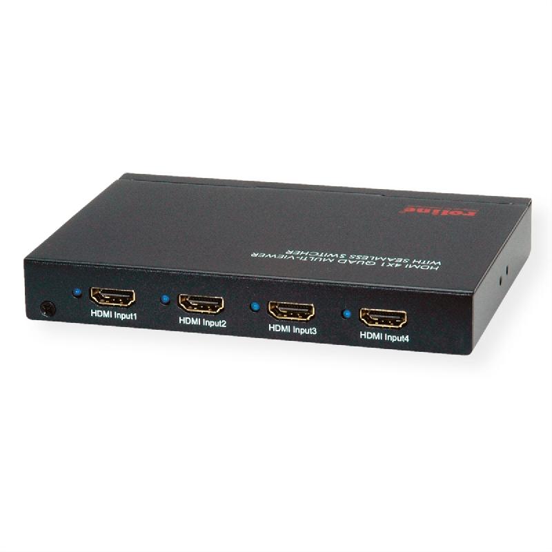 ROLINE Switch HDMI 4x1 QUAD multi vues en continu_4