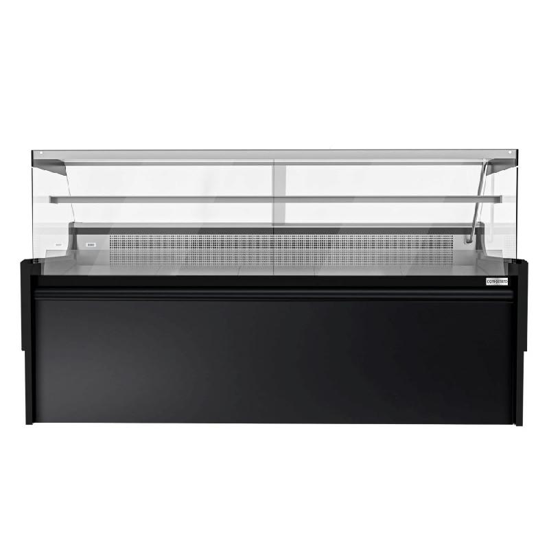 Vitrine comptoir réfrigérée droite EVERT 2480 mm - 1 étagère_4