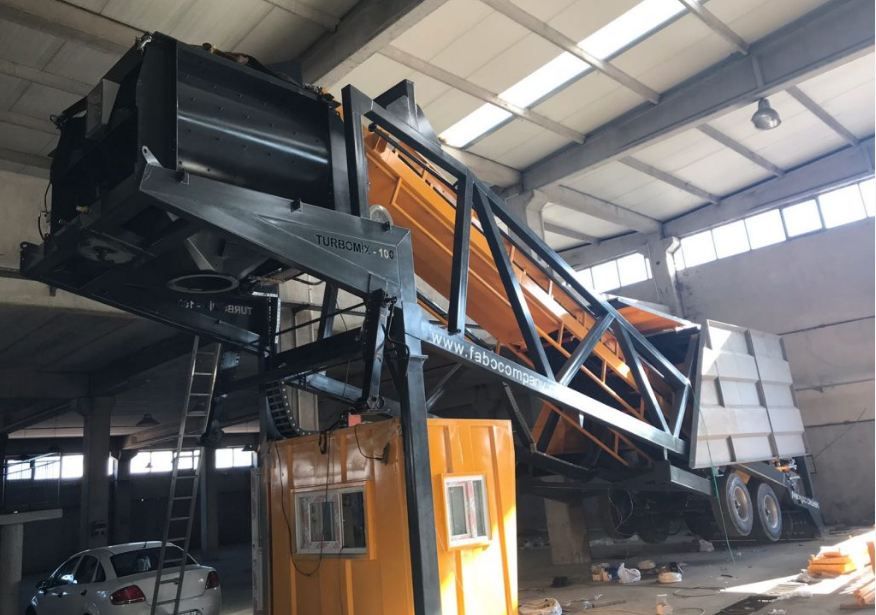 Turbomix-100 centrale à béton mobile - Fabo - capacité 100 m3/h - mélangeur de 2 m3_4