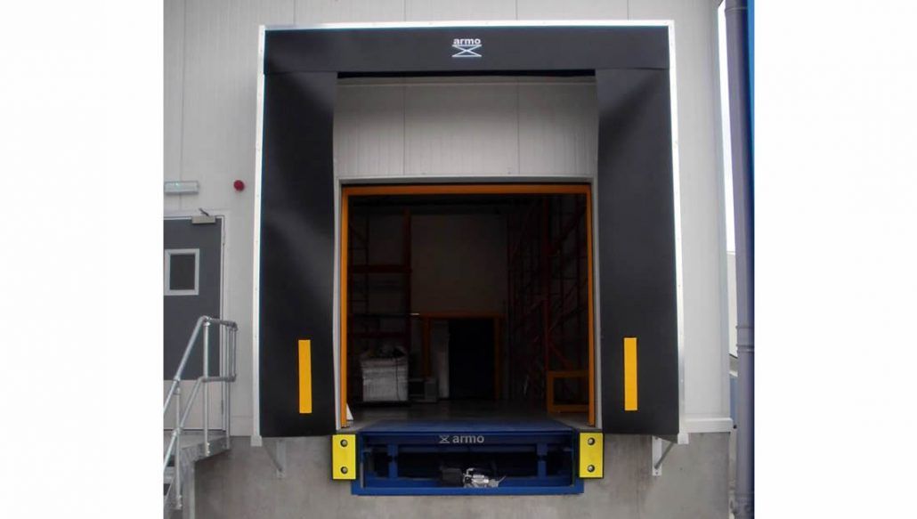 Niveleurs de quai à bavette télescopique Armo - Série RXE et RZE - bavette extensible de 500 à 1000 mm_4