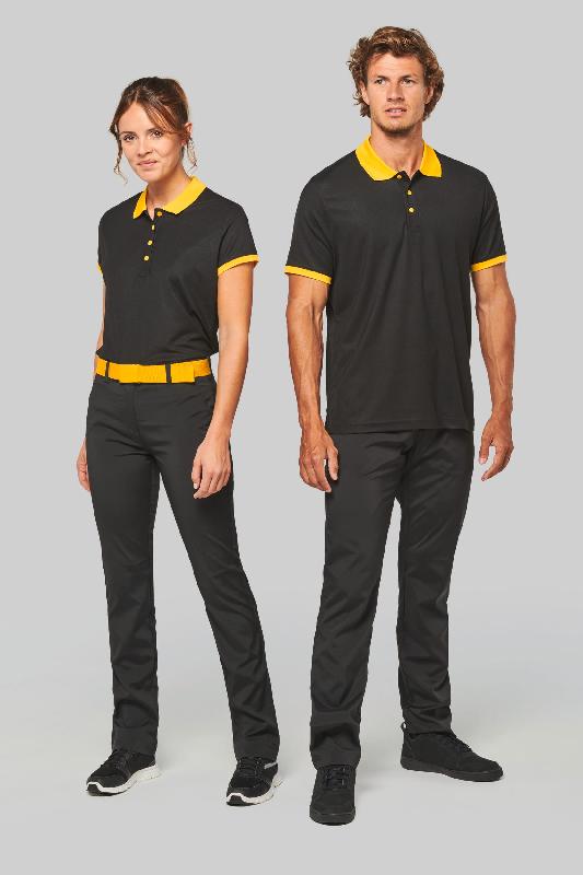 Polo piqué performance femme - PROACT - Réf: PA490 - Ultra résistant, léger et respirant_4