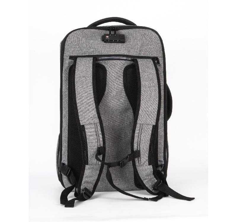 Sac à dos antivol en polyester - Réf: KI0931 - Kimood - Fermeture TSA, protection RFID, port USB_4