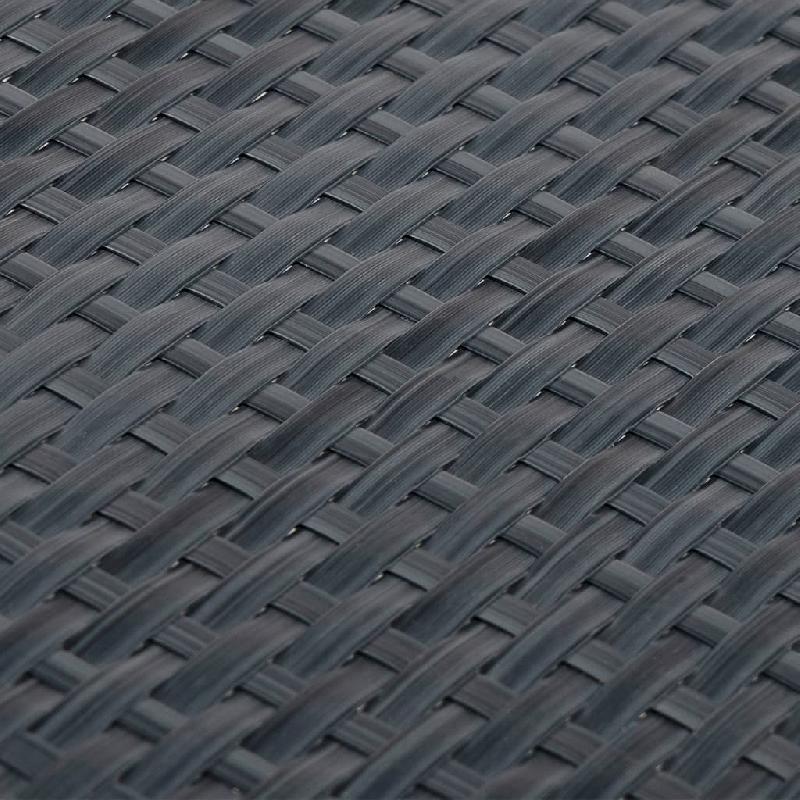 Vidaxl paravents de balcon 10 pcs anthracite 255x19 cm résine tressée 156311_4