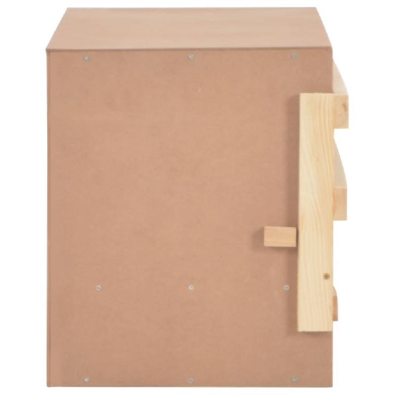 Vidaxl pondoir 3 compartiments 72x33x38 cm bois de pin massif 170654_4