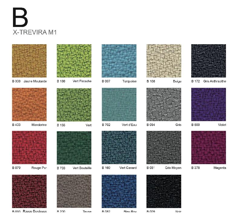 Canapé d'accueil 3 places Punta - Sokoa - Rouge_4