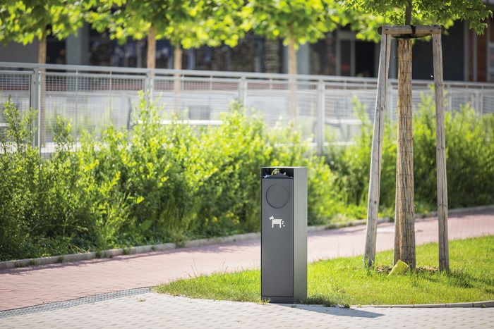 Cp110 - poubelle publique - mmcité 1 a.S. - caponiche avec un rouleau de sachets plastiques, 32 l, avec couvercle_4