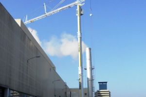 Grue MK88 offrant une hauteur de travail maximale de 59,1 mètres