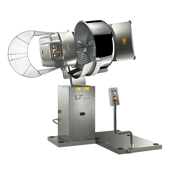 Pétrin professionnel IRIS_ARB-ARS - Logiudice - 8 à 300 kg - à spirale réversible avec élévateur hydraulique_4