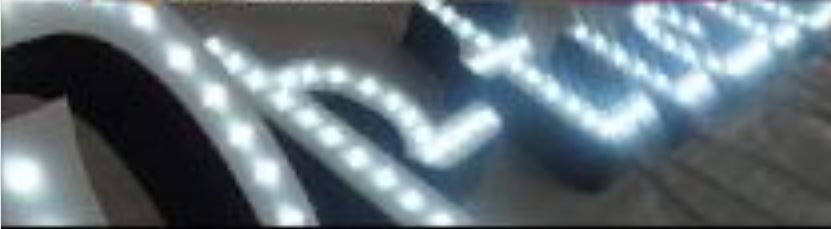 Lettrage 3D en aluminium - simple trait - laqué époxy satiné - relief 10 à 100 mm - fixation incluse - LED optionnelles_4