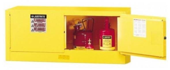 Armoire de sécurité pour produits inflammables - 15L à 340L - acier double paroi, fermeture automatique_4
