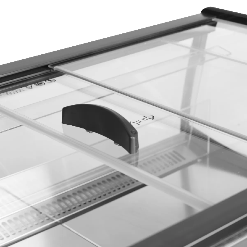 Îlot de refroidissement PDC90SL Acrylic Sides 4 Bumpers Noir TEFCOLD_4