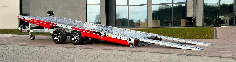 Remorque porte voiture-plateau - 5,00 X 2,10 M - 2700 KG Full Alu - TA-NO GRAVITY 27.50_4