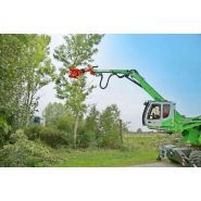 Woodcracker TK - Tête d'abattage Westtech - Plage d'inclinaison max. 160° - Adaptable sur abatteuses, grues télescopiques et machines de reprise_4