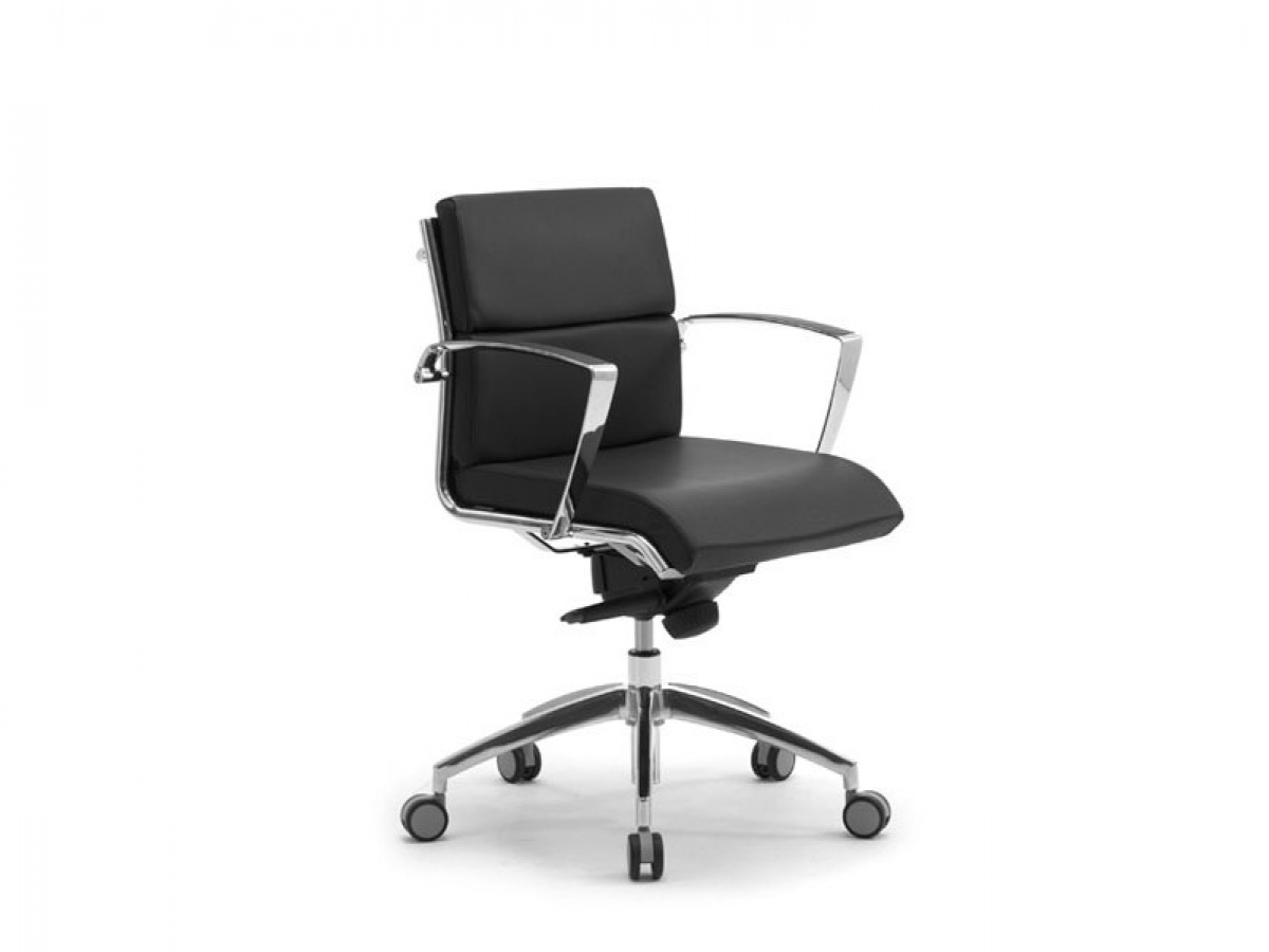 Fauteuil de direction rembourré haut de gamme - ORIGAMI CU - design classique et avant-gardiste_4