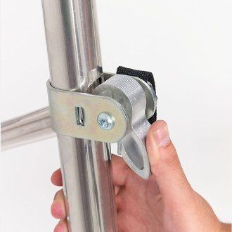 Plateforme télescopique Tubesca avec ceinture de sécurité rigide semi-automatique